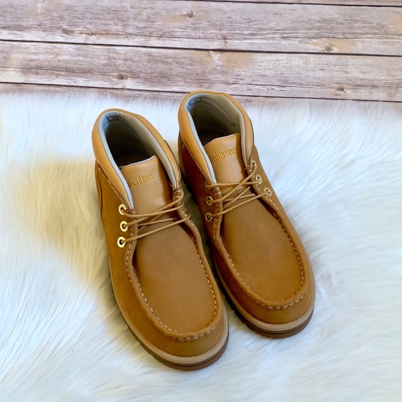 Timberland Wheat Newtonbrook Moc Toe Chukka Boots - Picture 5 of 7